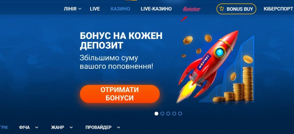 Aviator Mostbet